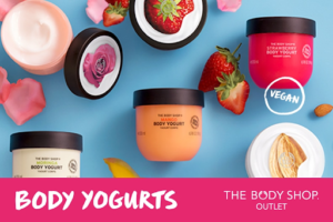 The body shop colorful body yogurts